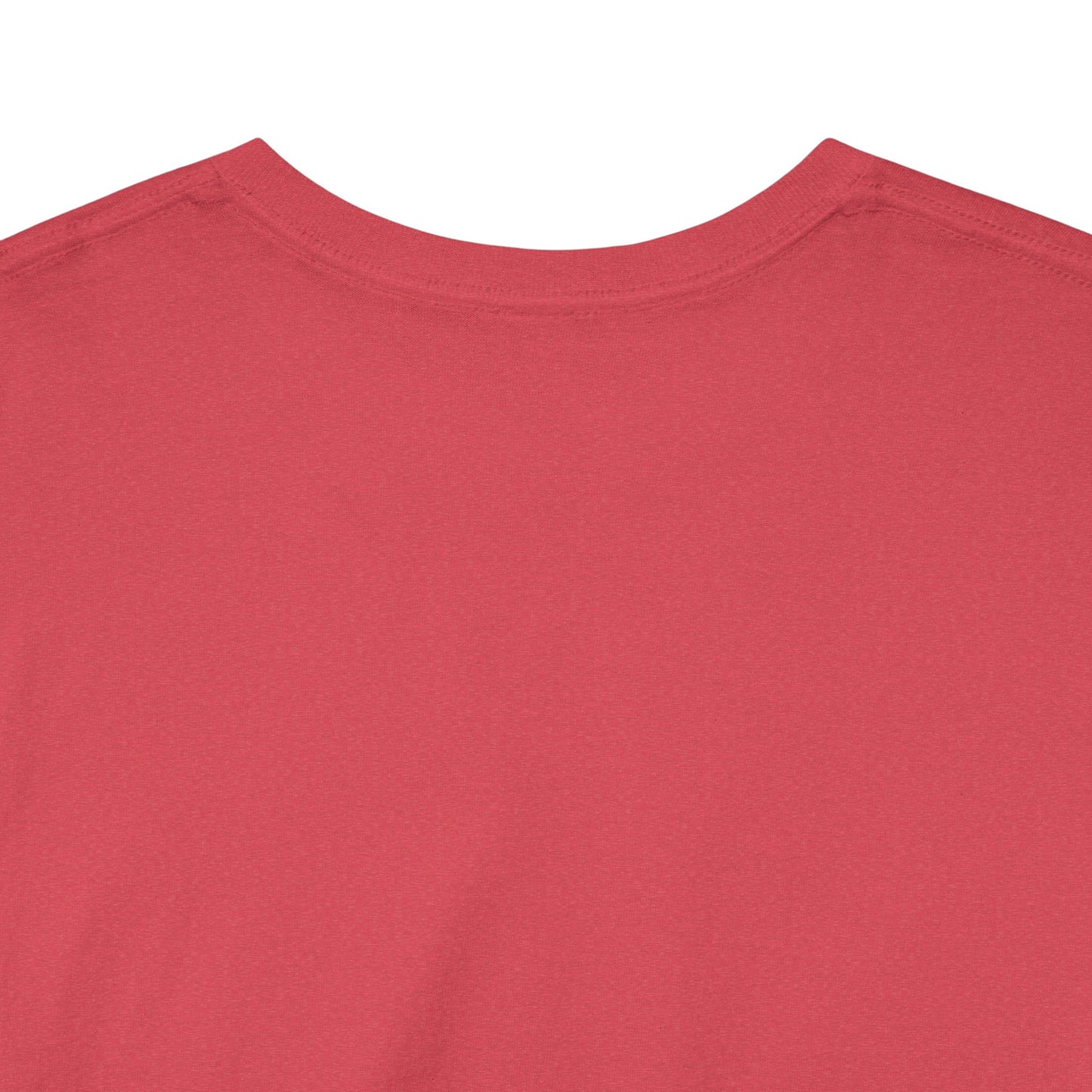 Heather Red Silk Color Unisex Heavy Cotton Blank Tee