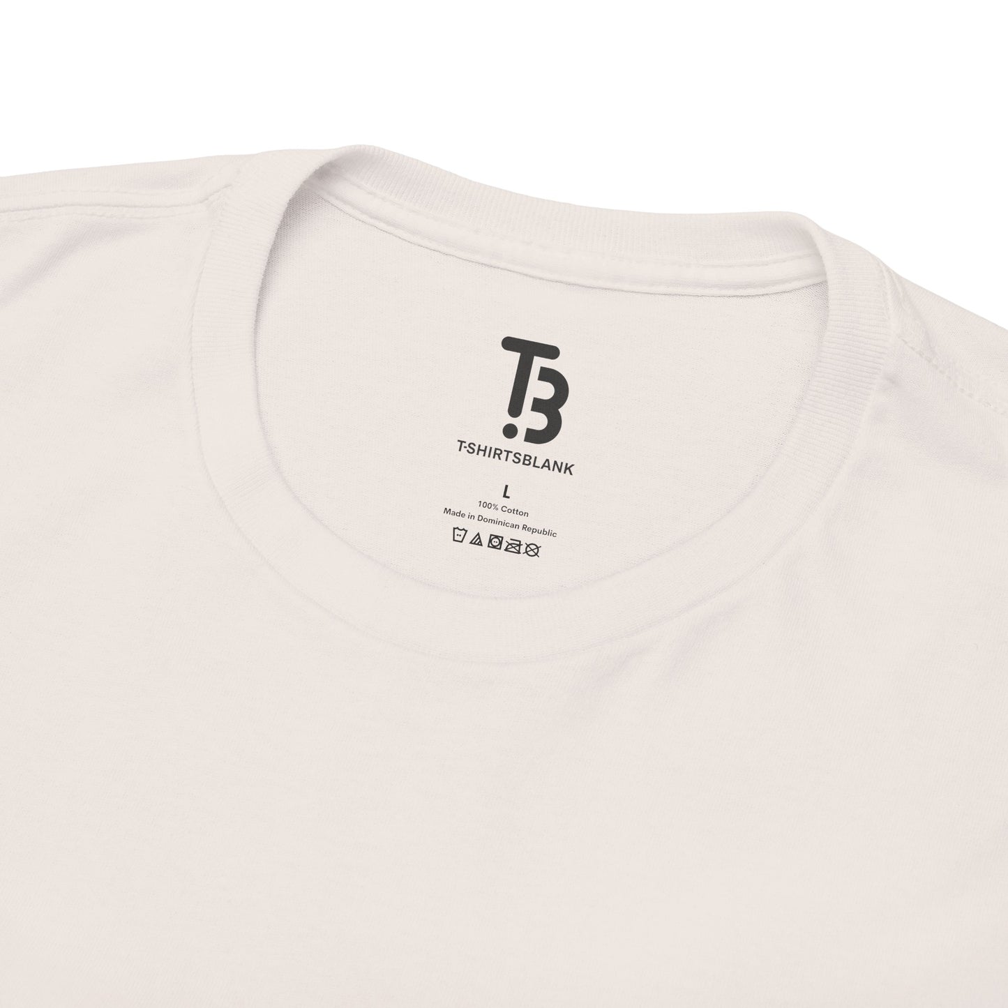 Ice Grey Unisex Heavy Cotton Blank Tee