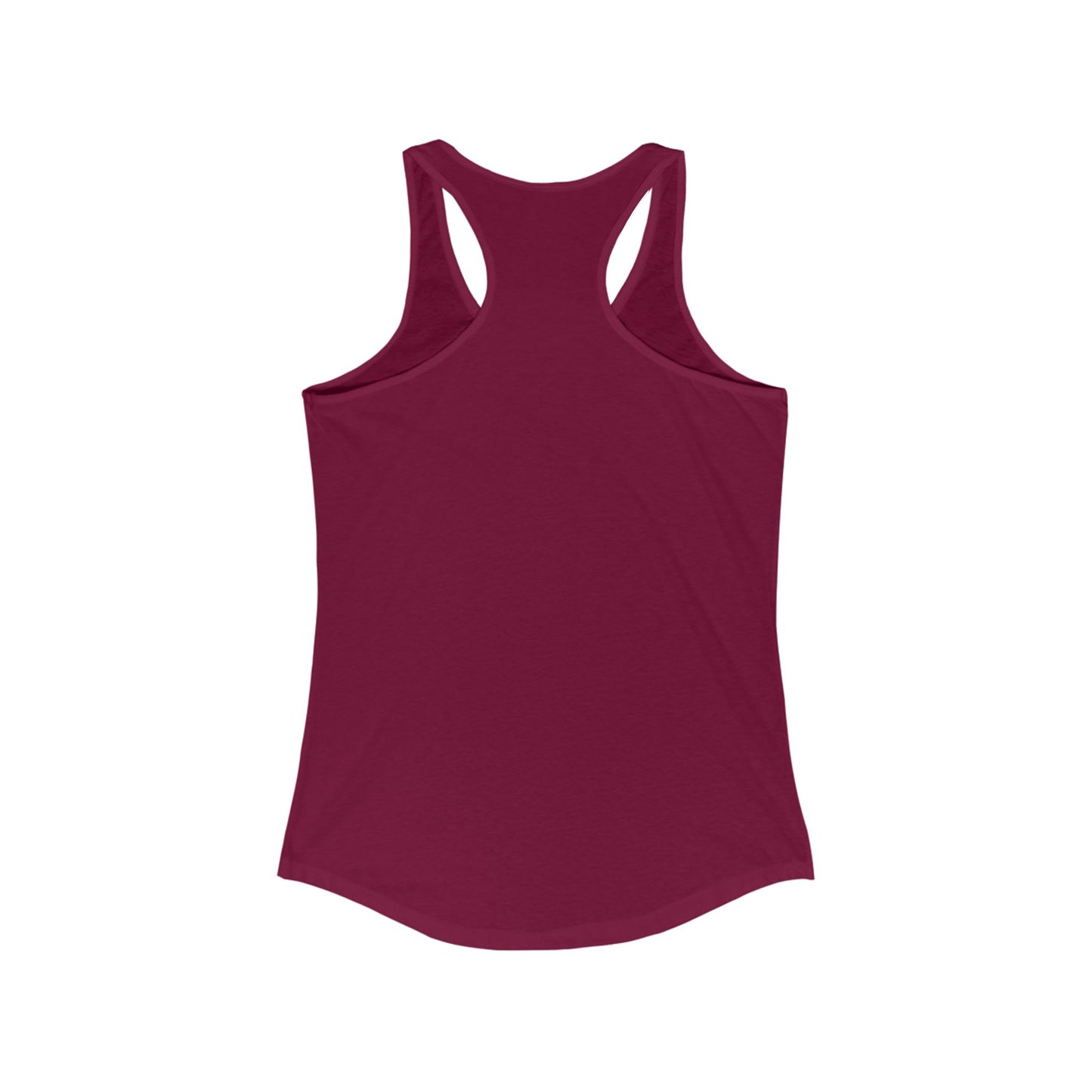 Cardinal Red Women's Ideal Blank Racerback Tank
