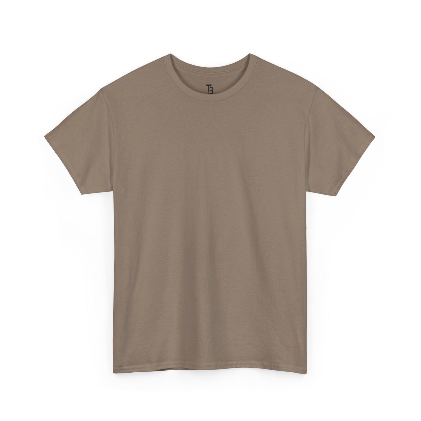 Brown Savana Unisex Heavy Cotton Blank Tee