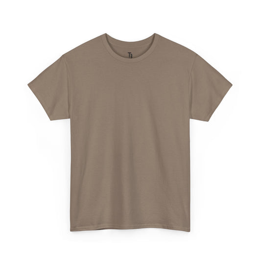 Brown Savana Unisex Heavy Cotton Blank Tee