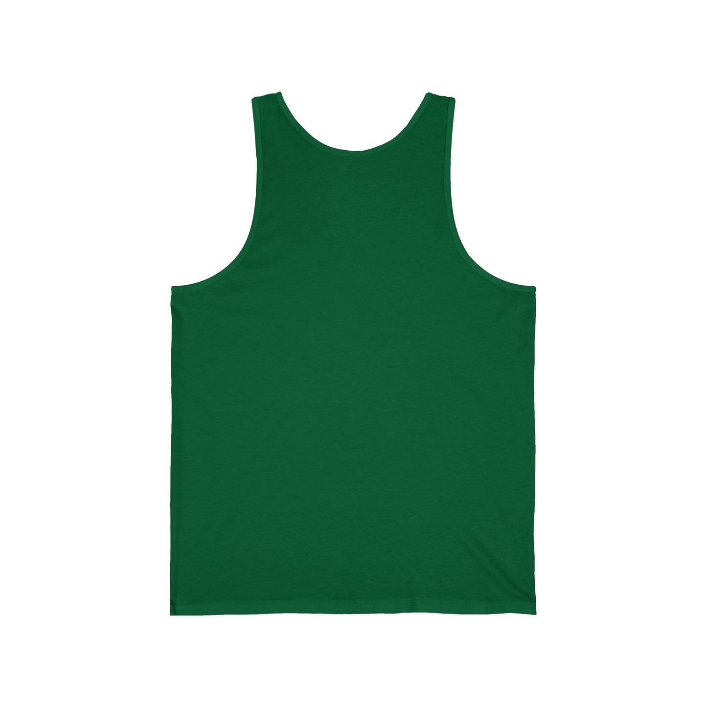 Kelly Green Unisex Jersey Blank Tanktop