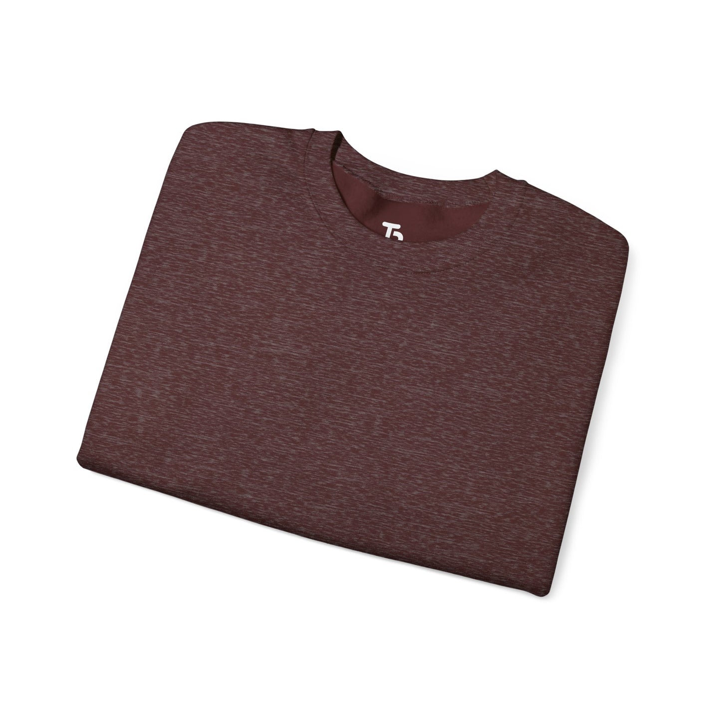 Heather Sport Dark Maroon Red Unisex Heavy Blend™ Blank Crewneck Sweatshirt