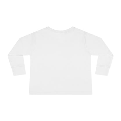 White Toddler Long Sleeve Blank Tee