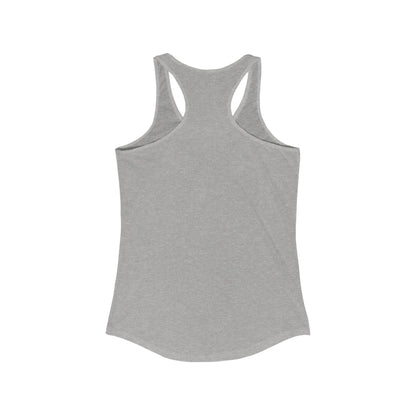 Heather Grey Women's Ideal Blank Racerback Tank