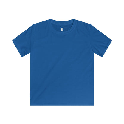 Royal Blue Kids Softstyle Blank Tee