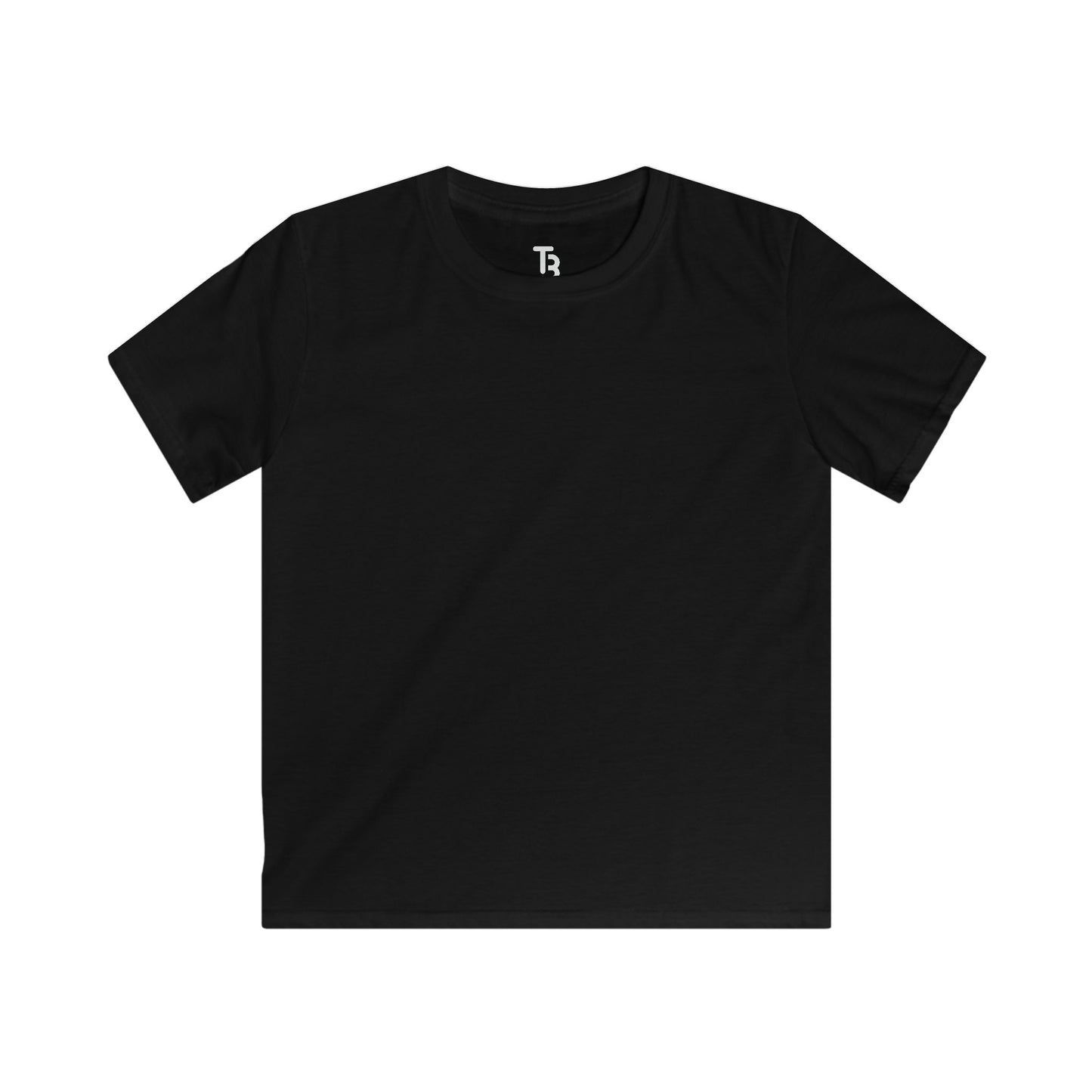 Black Kids Softstyle Blank Tee