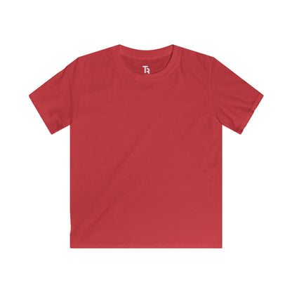 Red Kids Softstyle Blank Tee