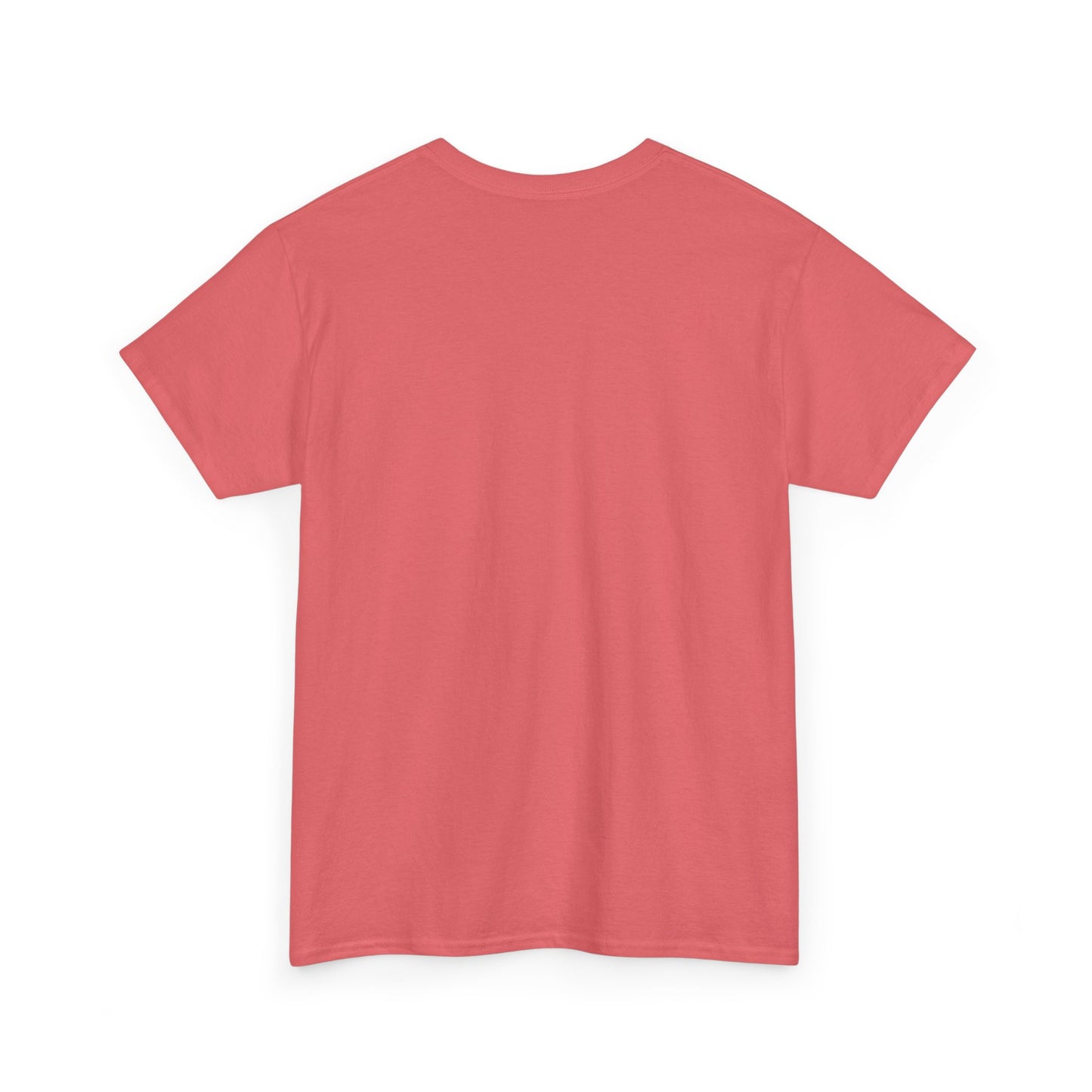 Coral Silk Color Unisex Heavy Cotton Blank Tee