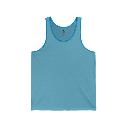 Aqua TriBlend Unisex Jersey Blank Tanktop