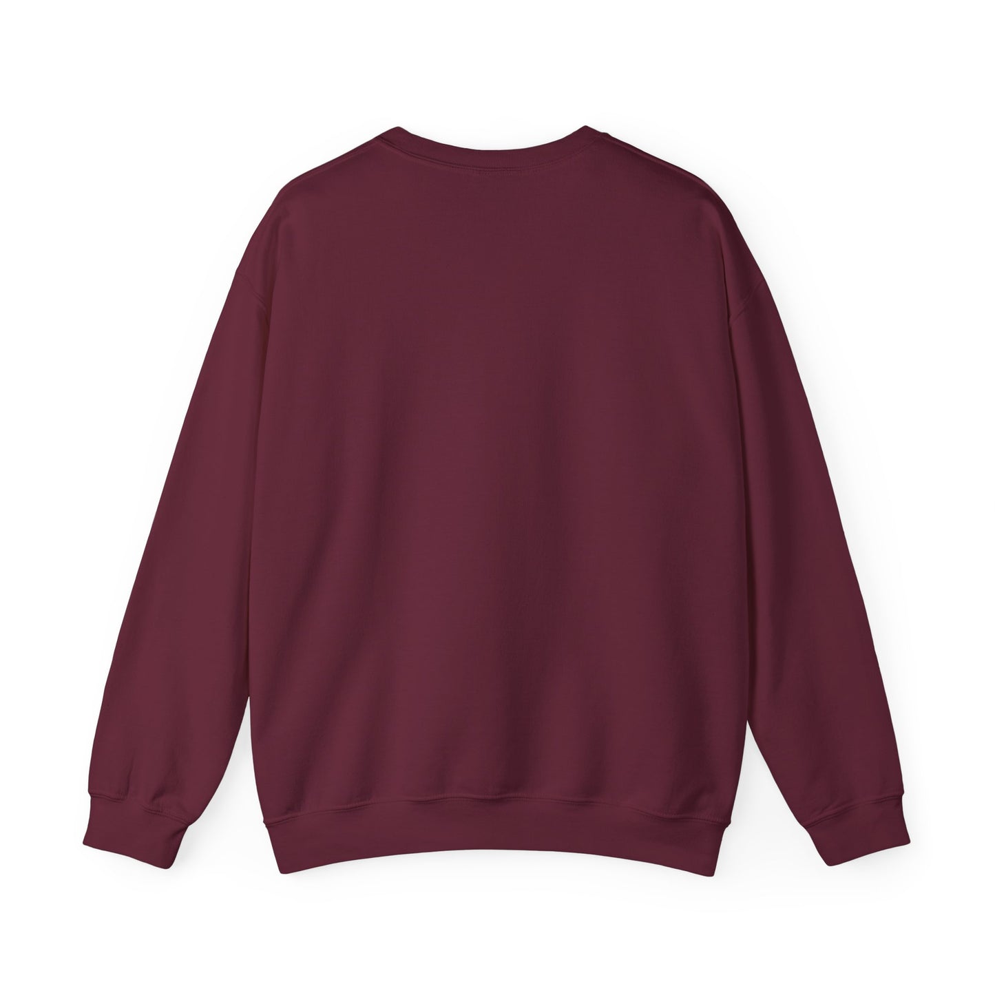 Maroon Red Unisex Heavy Blend™ Blank Crewneck Sweatshirt