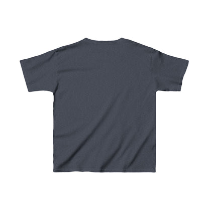 Heather Navy Kids Heavy Cotton™ Blank Tee