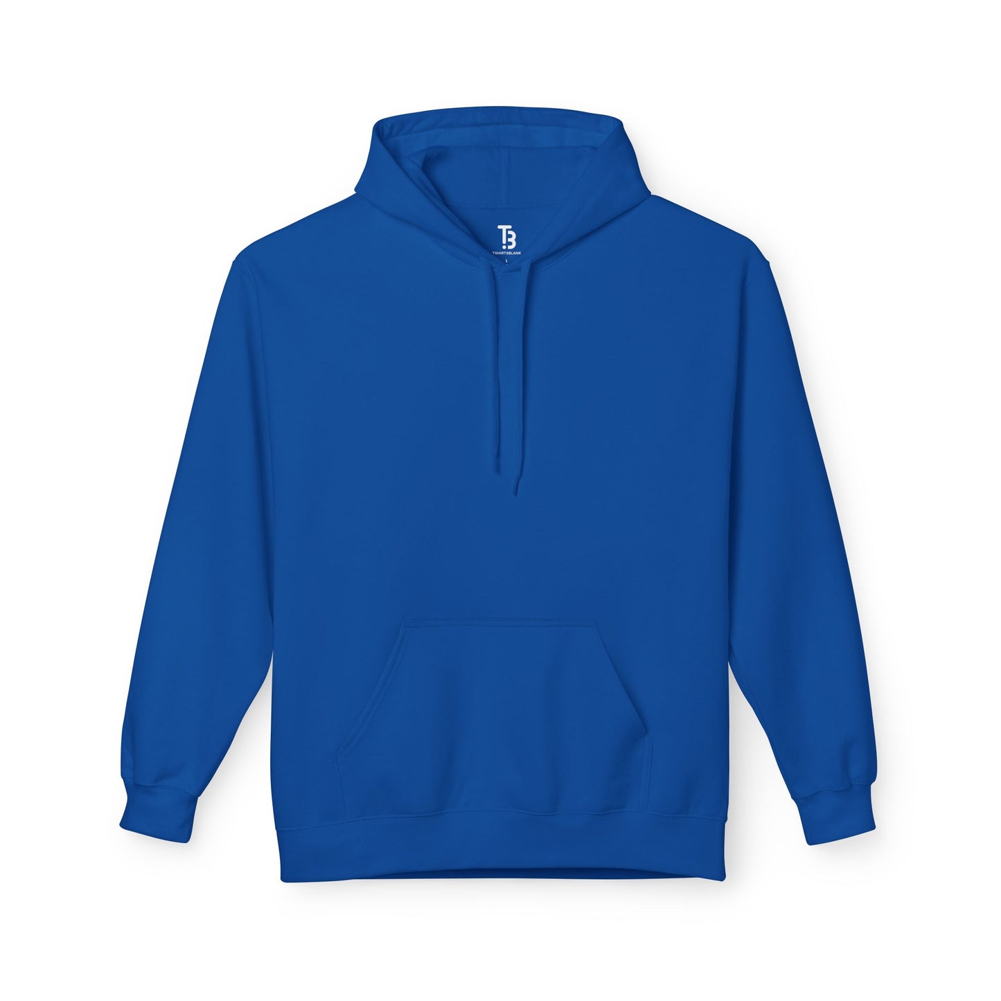 Royal Blue Unisex Midweight Softstyle Blank Fleece Hoodie