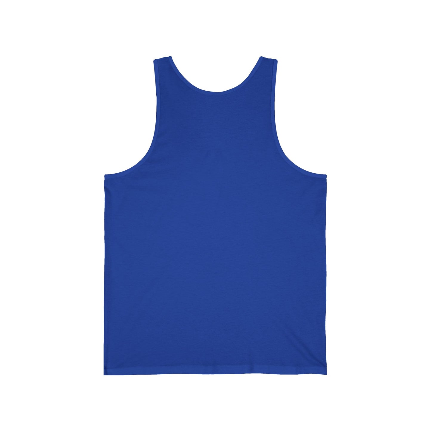 Royal Blue Unisex Jersey Blank Tanktop