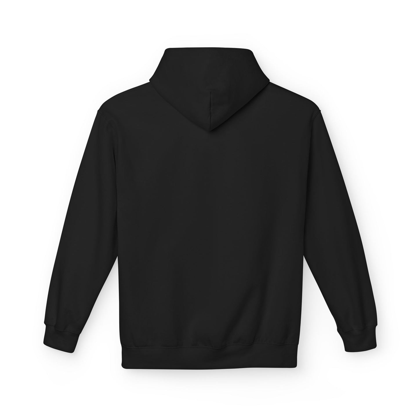 Black Unisex Midweight Softstyle Blank Fleece Hoodie