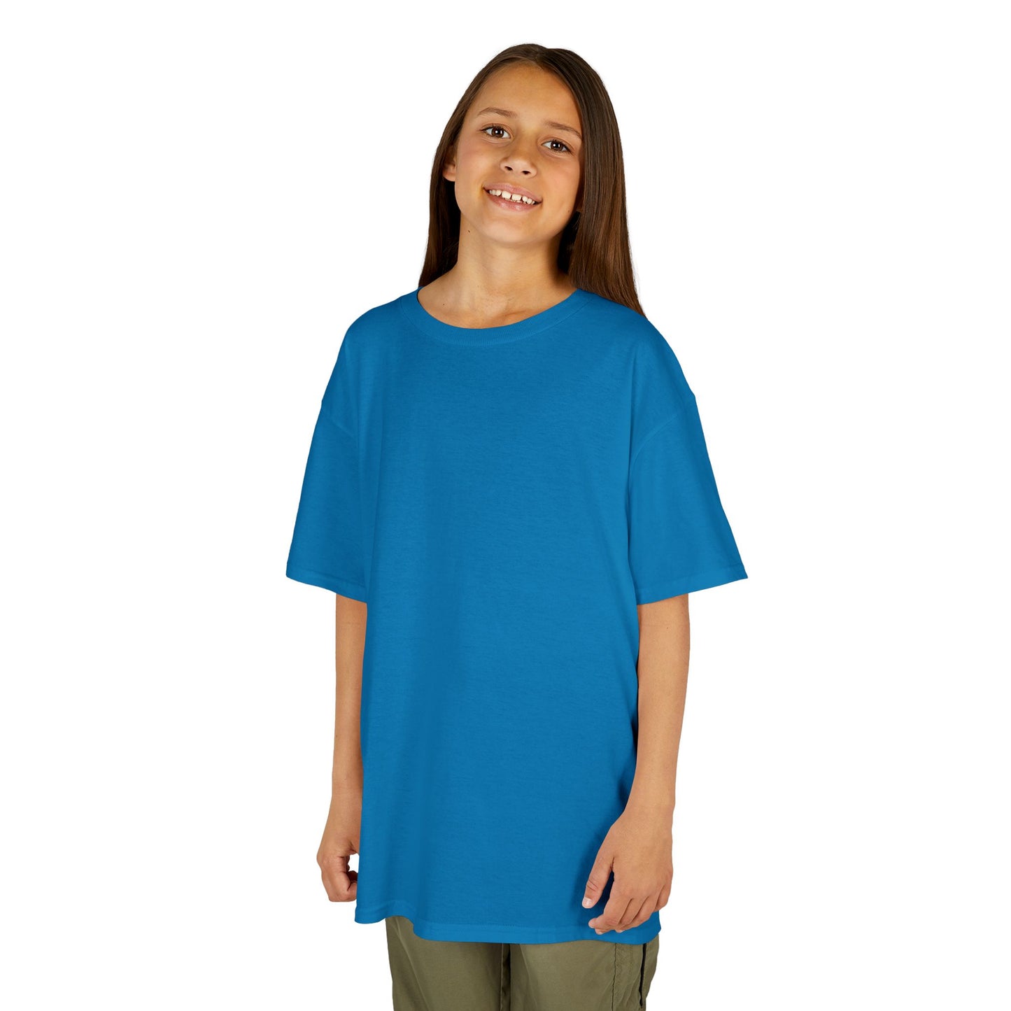 Sapphire Blue Kids Heavy Cotton™ Blank Tee