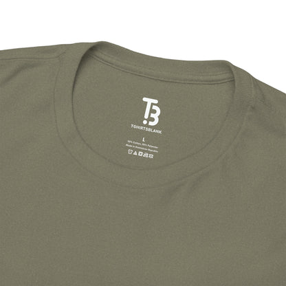 Heather Military Green Unisex Heavy Cotton Blank Tee