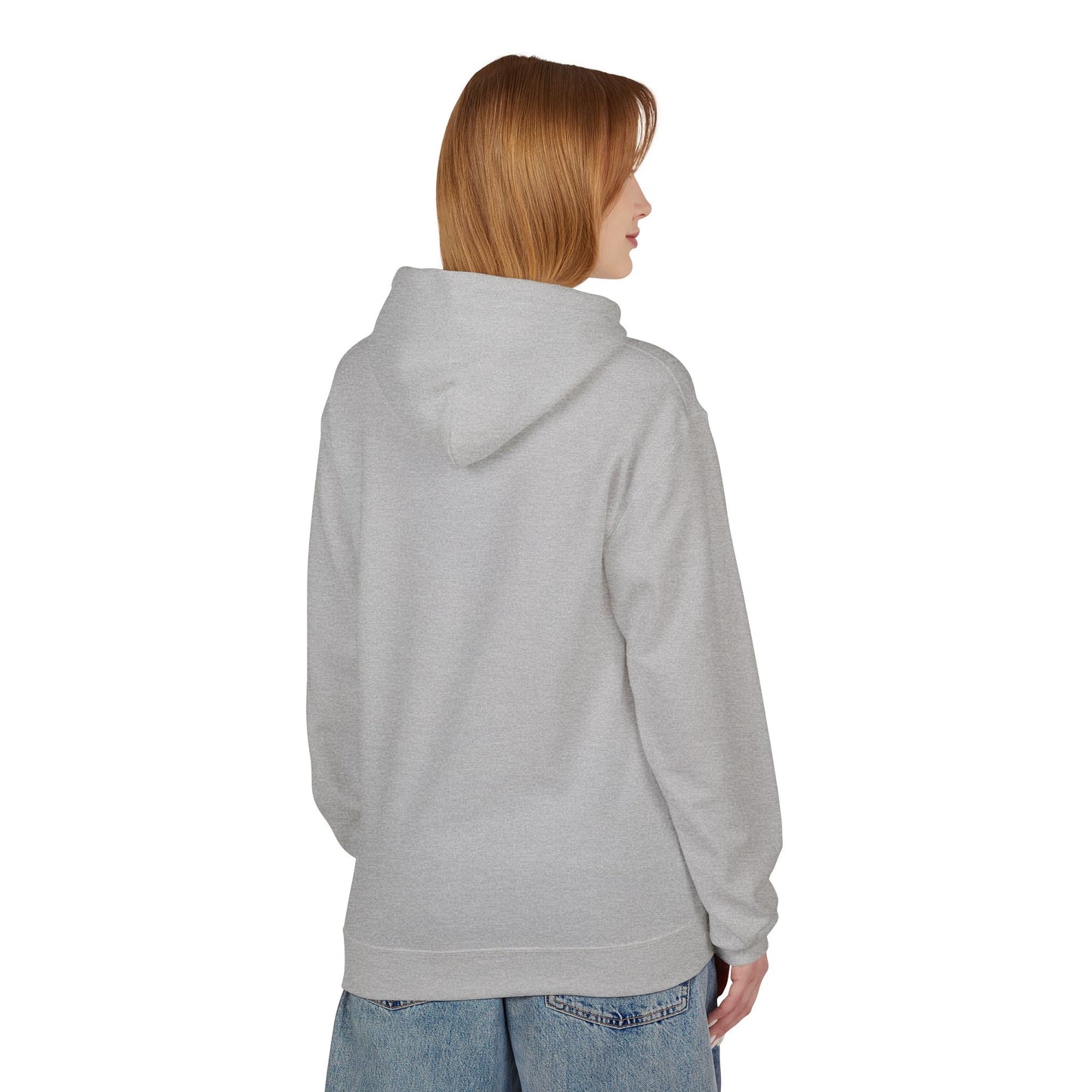 Sport Grey Unisex Midweight Softstyle Blank Fleece Hoodie