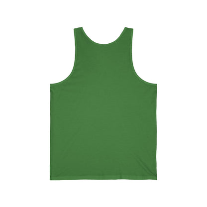 Leaf Green Unisex Jersey Blank Tanktop