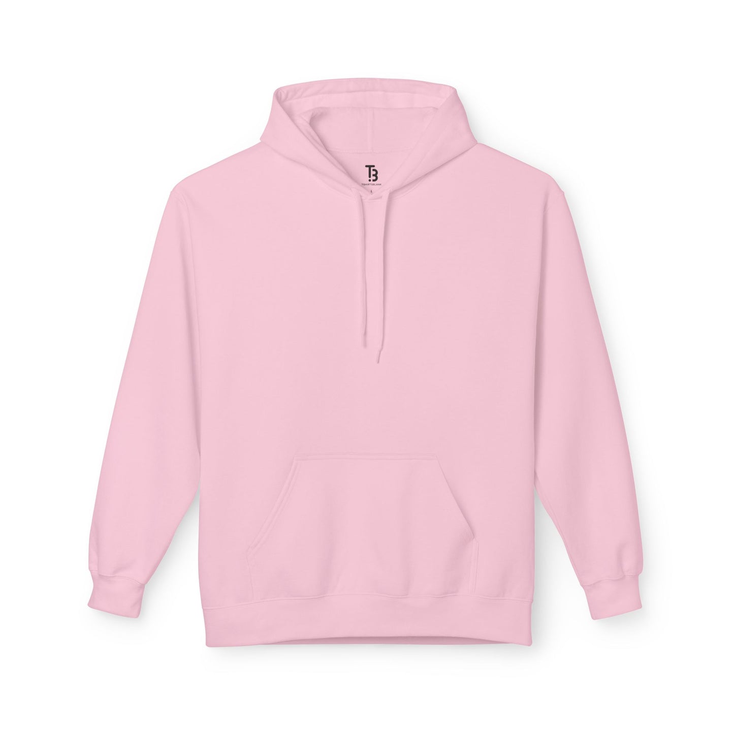 Light Pink Unisex Midweight Softstyle Blank Fleece Hoodie