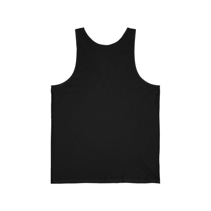 Black Unisex Jersey Blank Tanktop