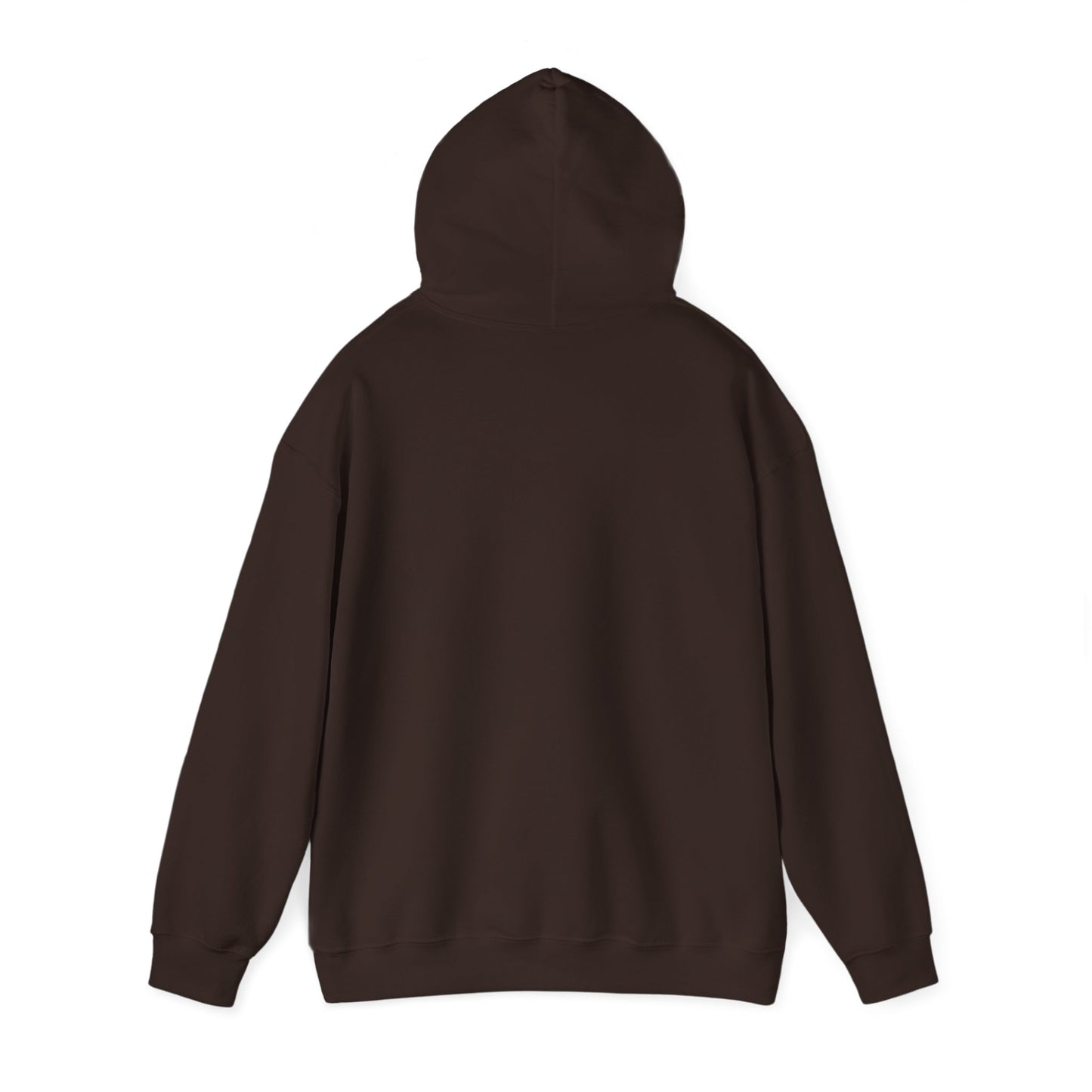 Dark Chocolate Unisex Heavy Blend™ Blank Hooded Sweatshirt