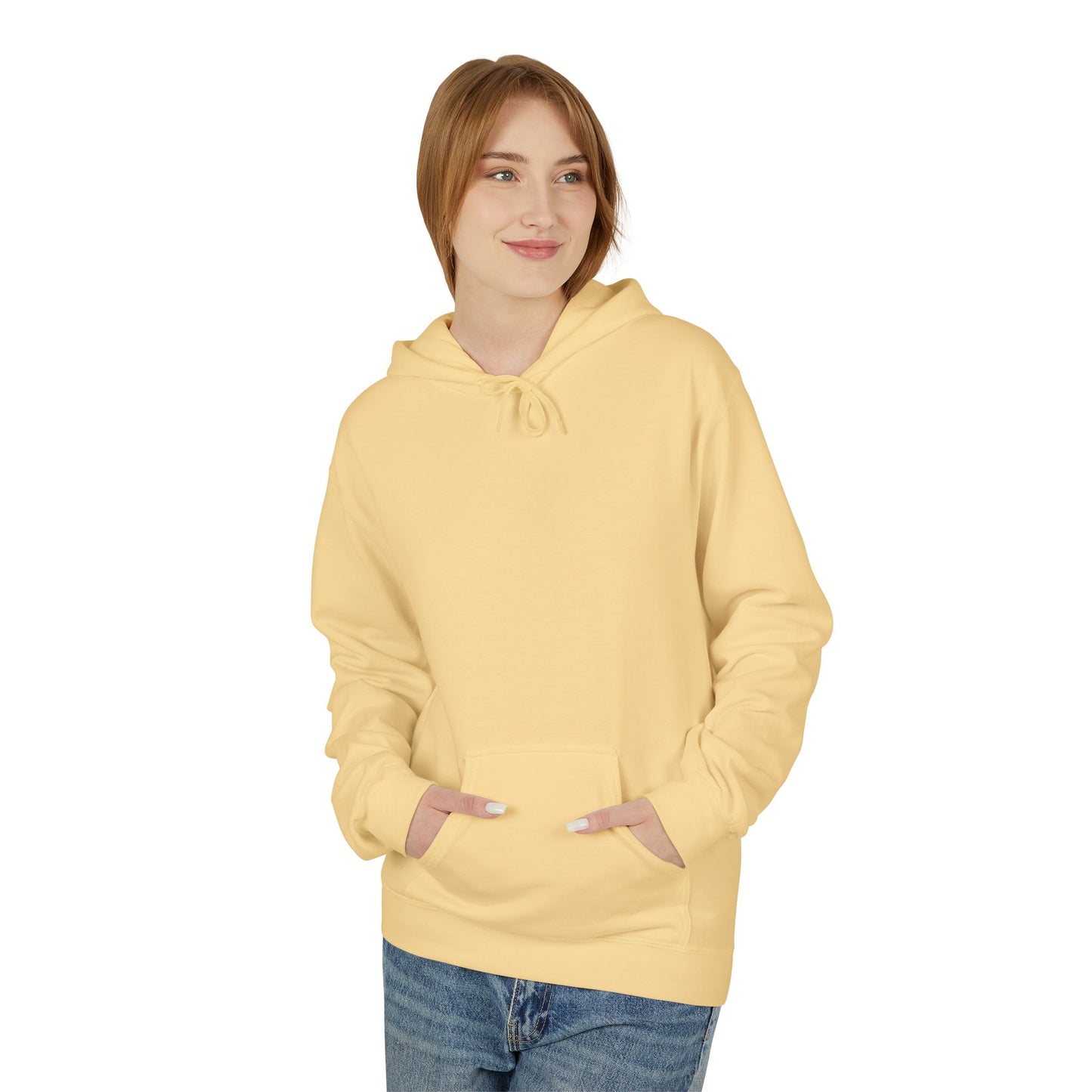 Yellow Haze Unisex Midweight Softstyle Blank Fleece Hoodie