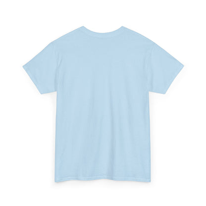 Light  Blue Silk Color Unisex Heavy Cotton Blank Tee