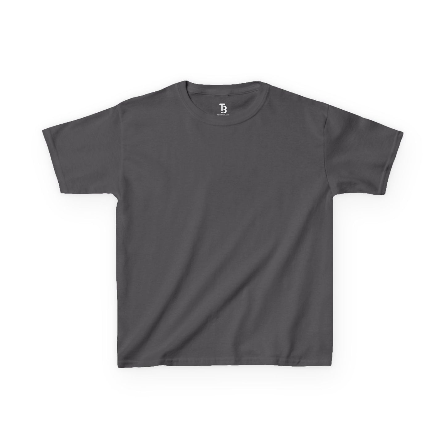 Charcoal Kids Heavy Cotton™ Blank Tee