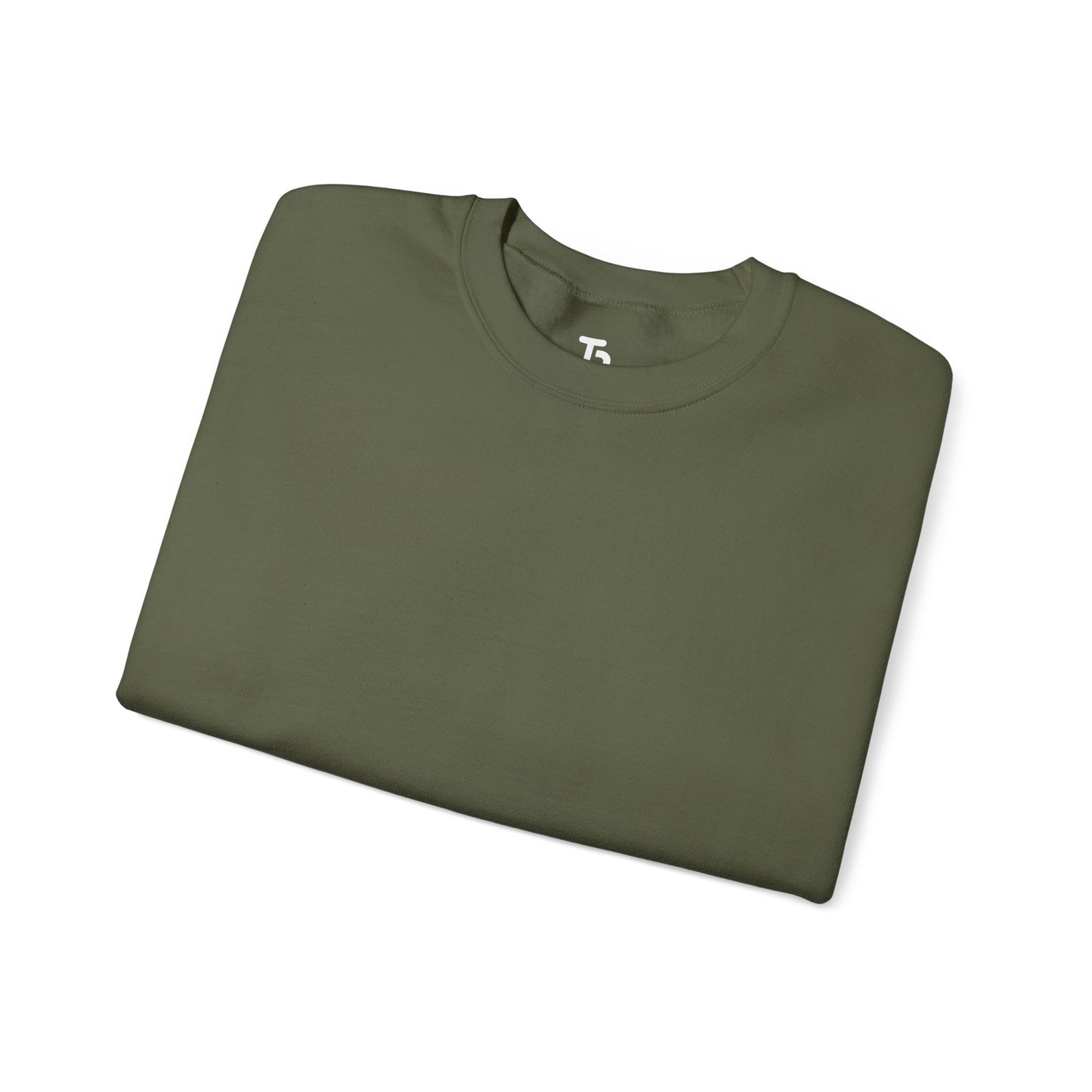 Military Green Unisex Heavy Blend™ Blank Crewneck Sweatshirt