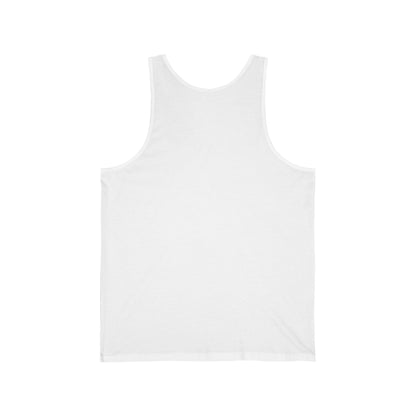 White Unisex Jersey Blank Tanktop