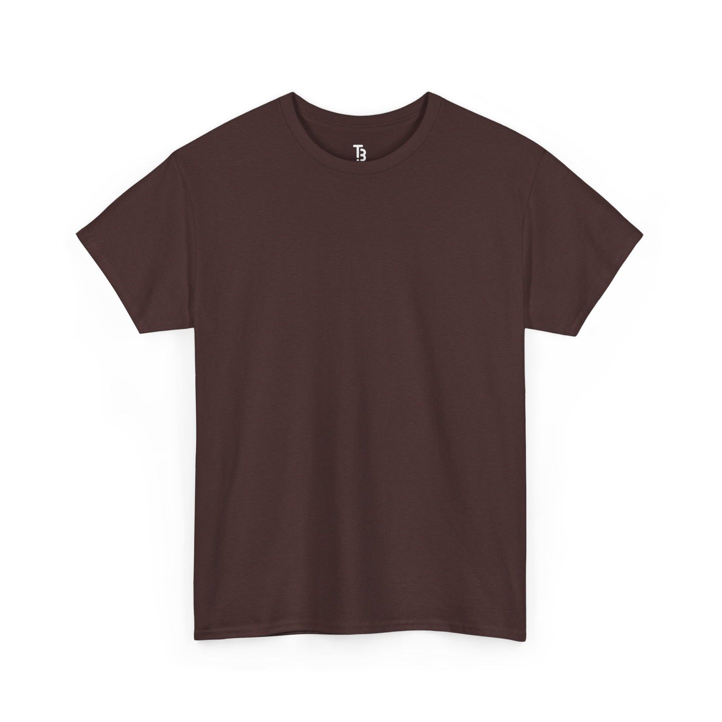 Russet Brown Unisex Heavy Cotton Blank Tee