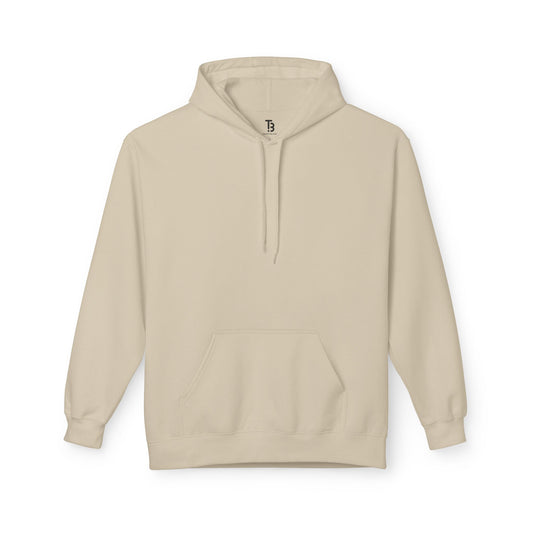 Sand Unisex Midweight Softstyle Blank Fleece Hoodie