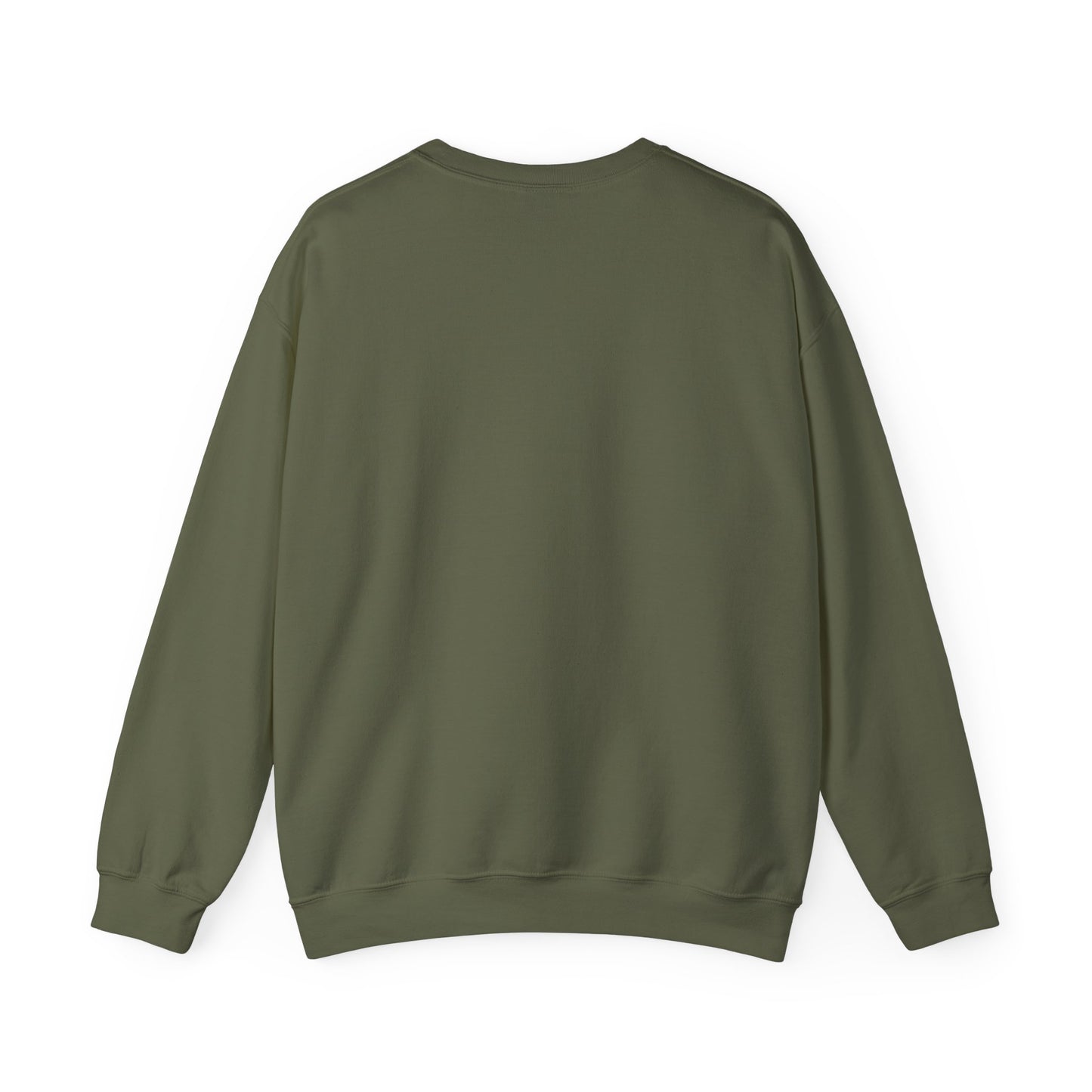 Military Green Unisex Heavy Blend™ Blank Crewneck Sweatshirt