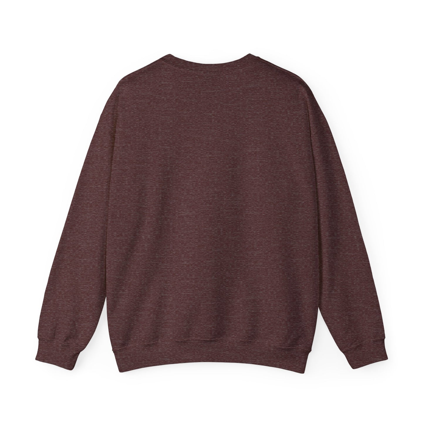 Heather Sport Dark Maroon Red Unisex Heavy Blend™ Blank Crewneck Sweatshirt