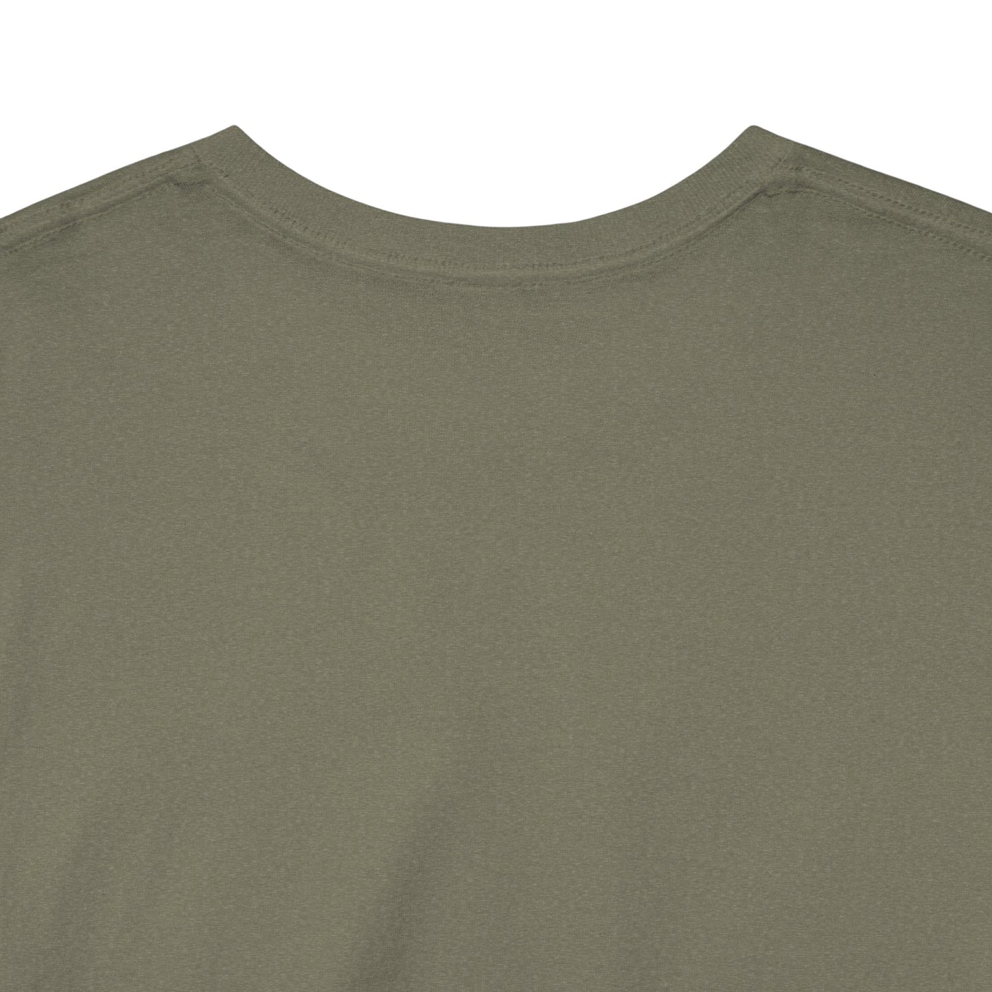 Heather Military Green Unisex Heavy Cotton Blank Tee