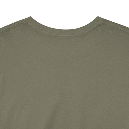 Heather Military Green Unisex Heavy Cotton Blank Tee