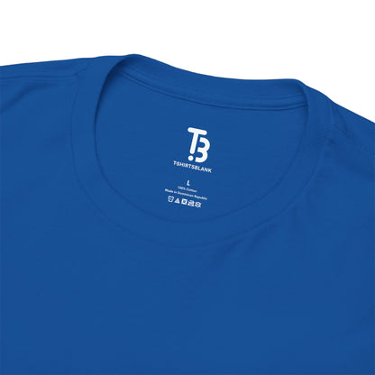 Royal Blue Unisex Heavy Cotton Blank Tee