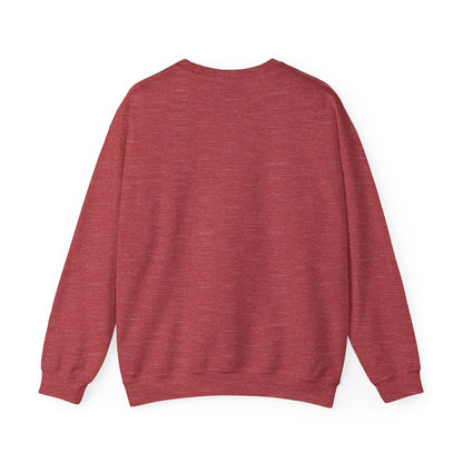 Heather Sport Scarlet Red Unisex Heavy Blend™ Blank Crewneck Sweatshirt