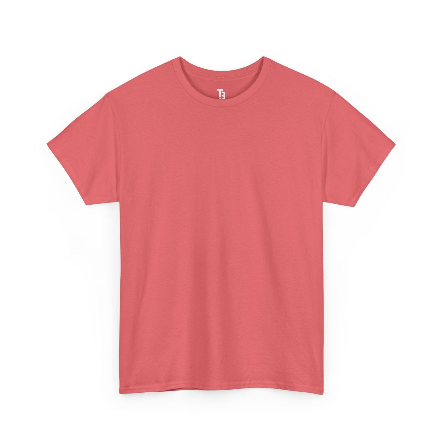 Coral Silk Color Unisex Heavy Cotton Blank Tee