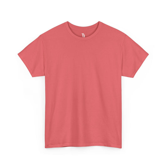 Coral Silk Color Unisex Heavy Cotton Blank Tee