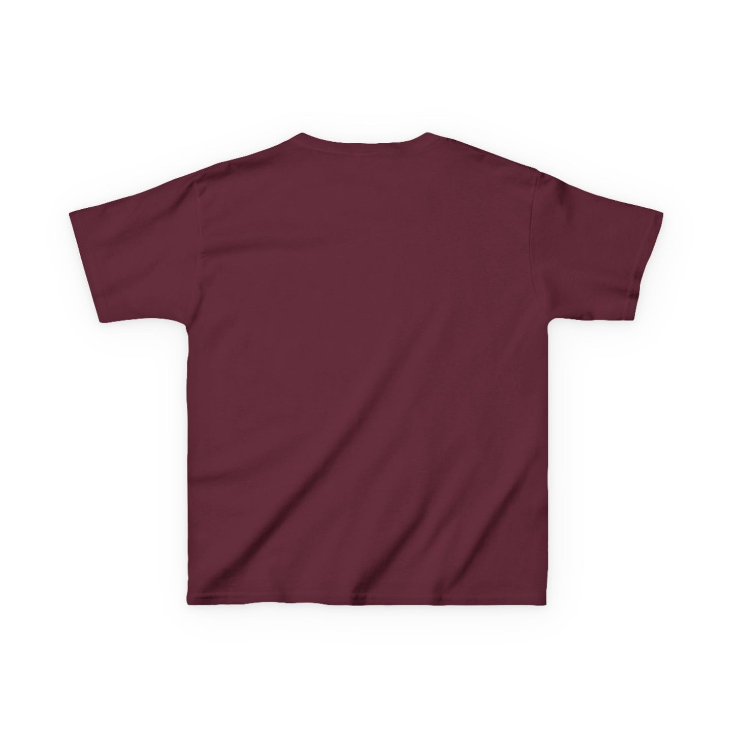 Maroon Red Kids Heavy Cotton™ Blank Tee