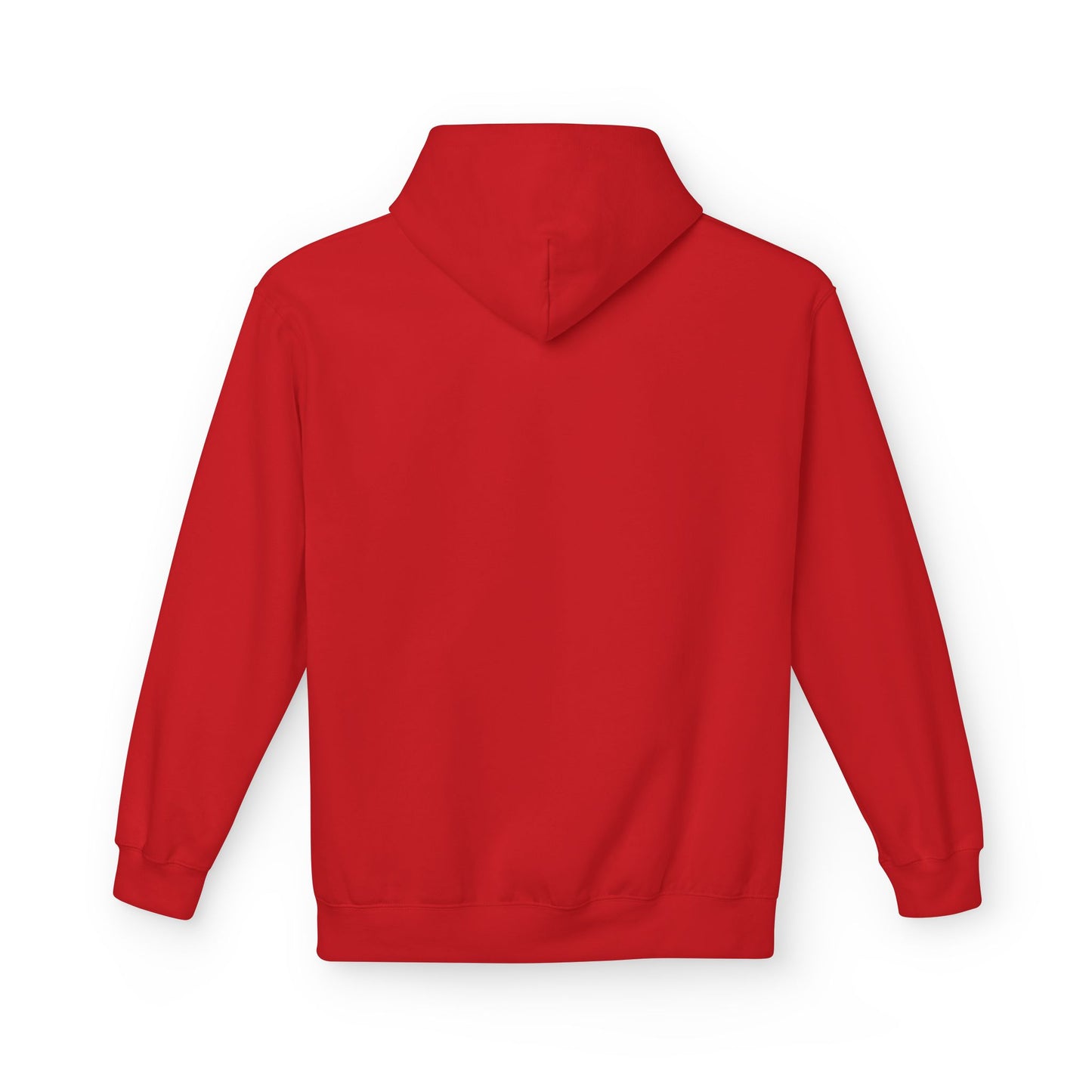 Red Unisex Midweight Softstyle Blank Fleece Hoodie