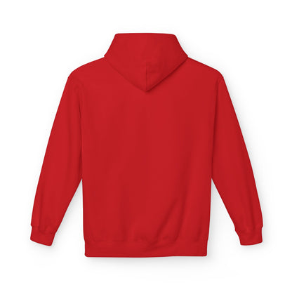 Red Unisex Midweight Softstyle Blank Fleece Hoodie