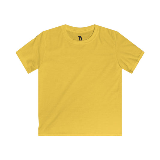 Daisy Yellow Kids Softstyle Blank Tee