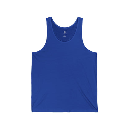 Royal Blue Unisex Jersey Blank Tanktop