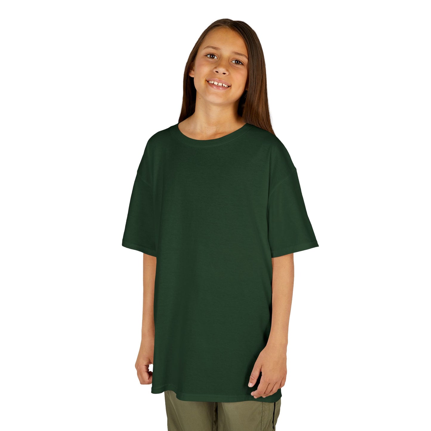 Forest Green Kids Heavy Cotton™ Blank Tee