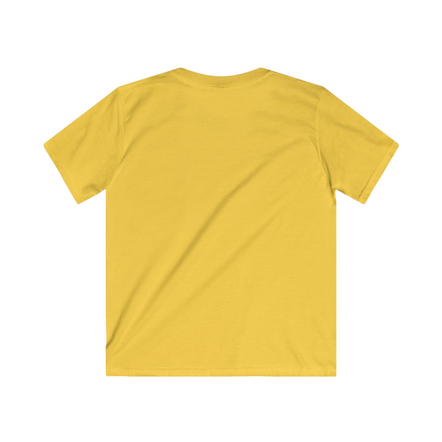 Daisy Yellow Kids Softstyle Blank Tee