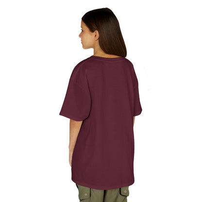 Maroon Red Kids Heavy Cotton™ Blank Tee