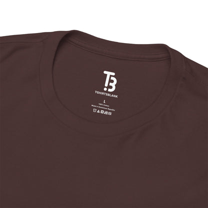 Russet Brown Unisex Heavy Cotton Blank Tee